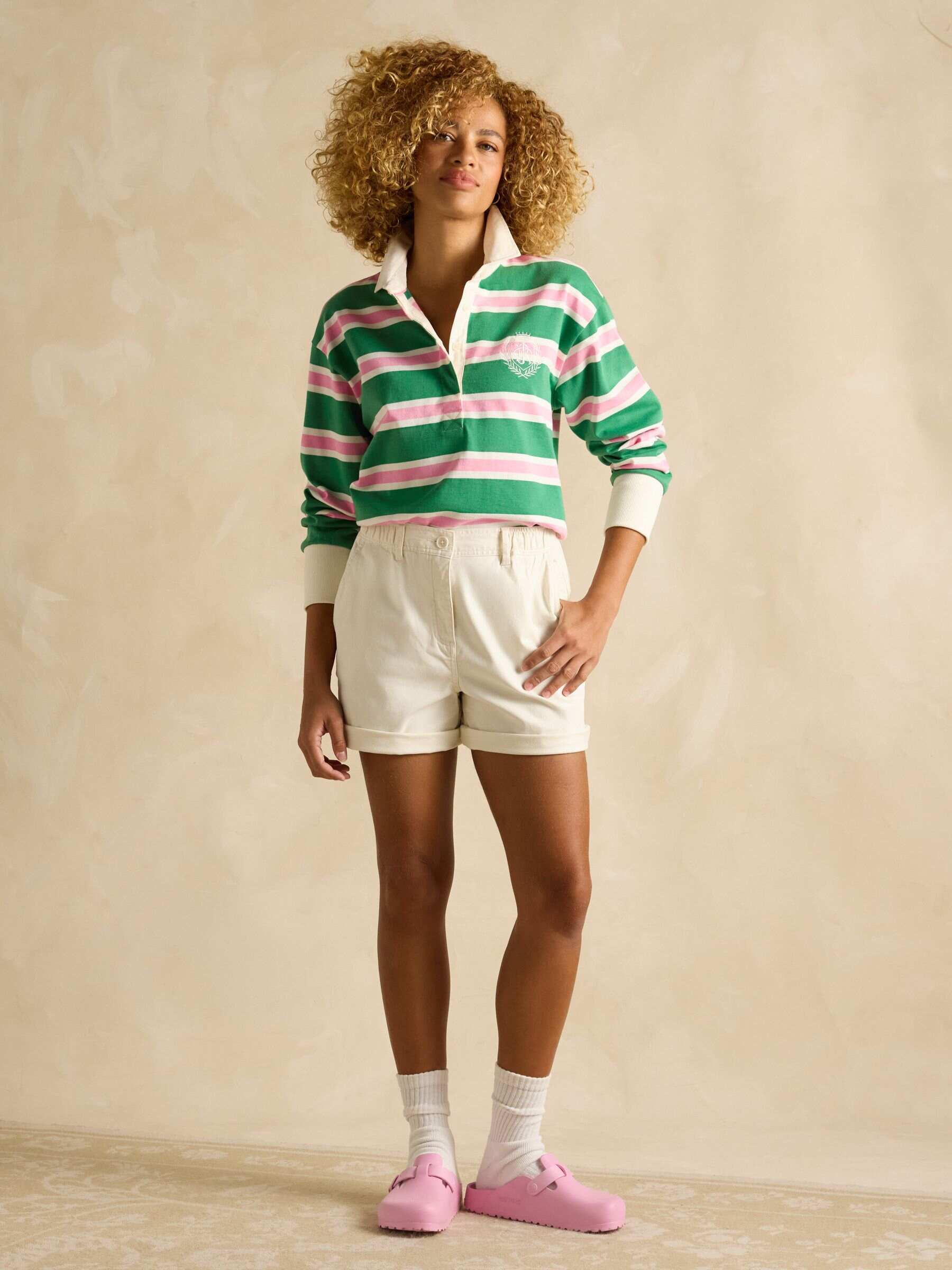 Chino Ecru Shorts