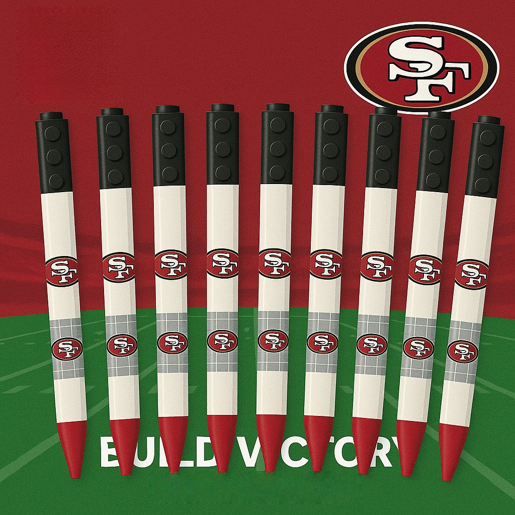 🏈【BUILD VICTORY】Lego × NFL Team Pens — For the Ultimate Fan Stack