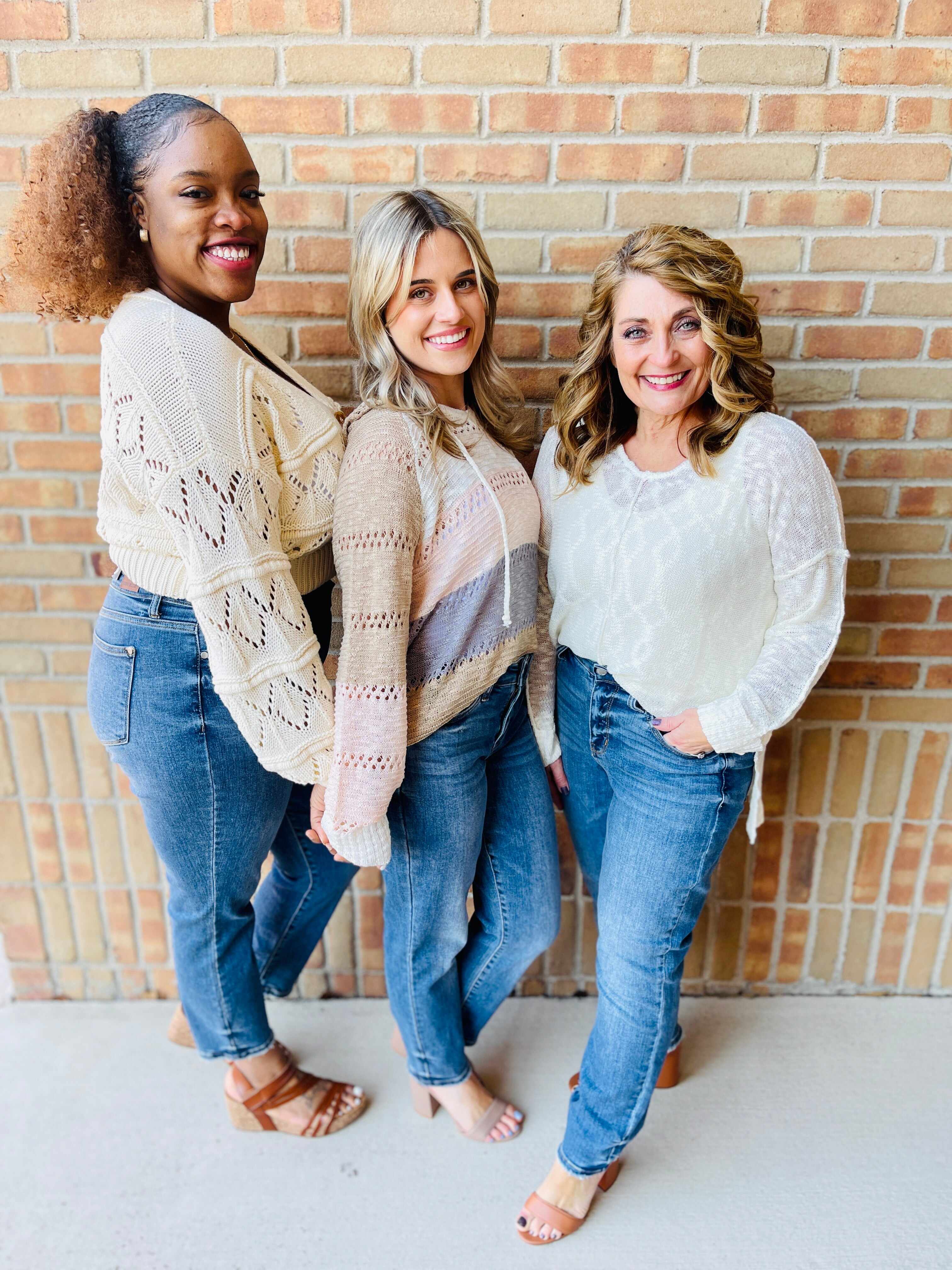 RESTOCK!  Plus/Reg Your Favorite Boyfriend Jeans
