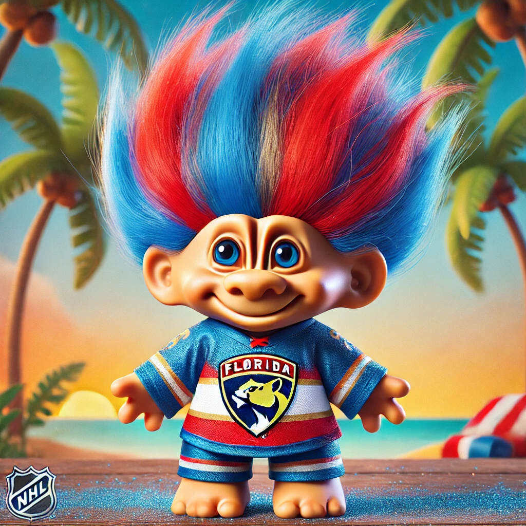 NHL Troll Doll