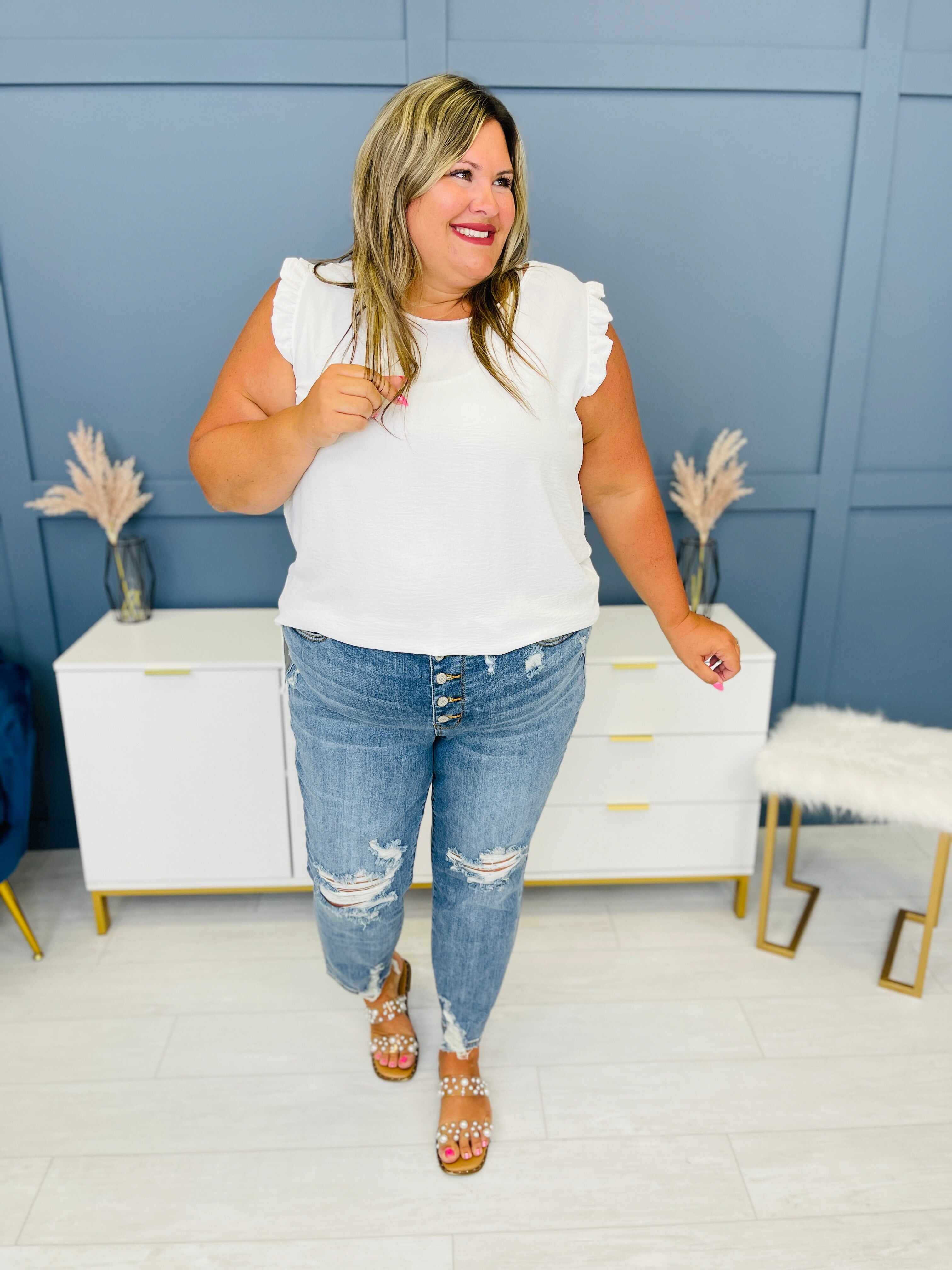 REG/CURVY Love Story Boyfriend Jeans