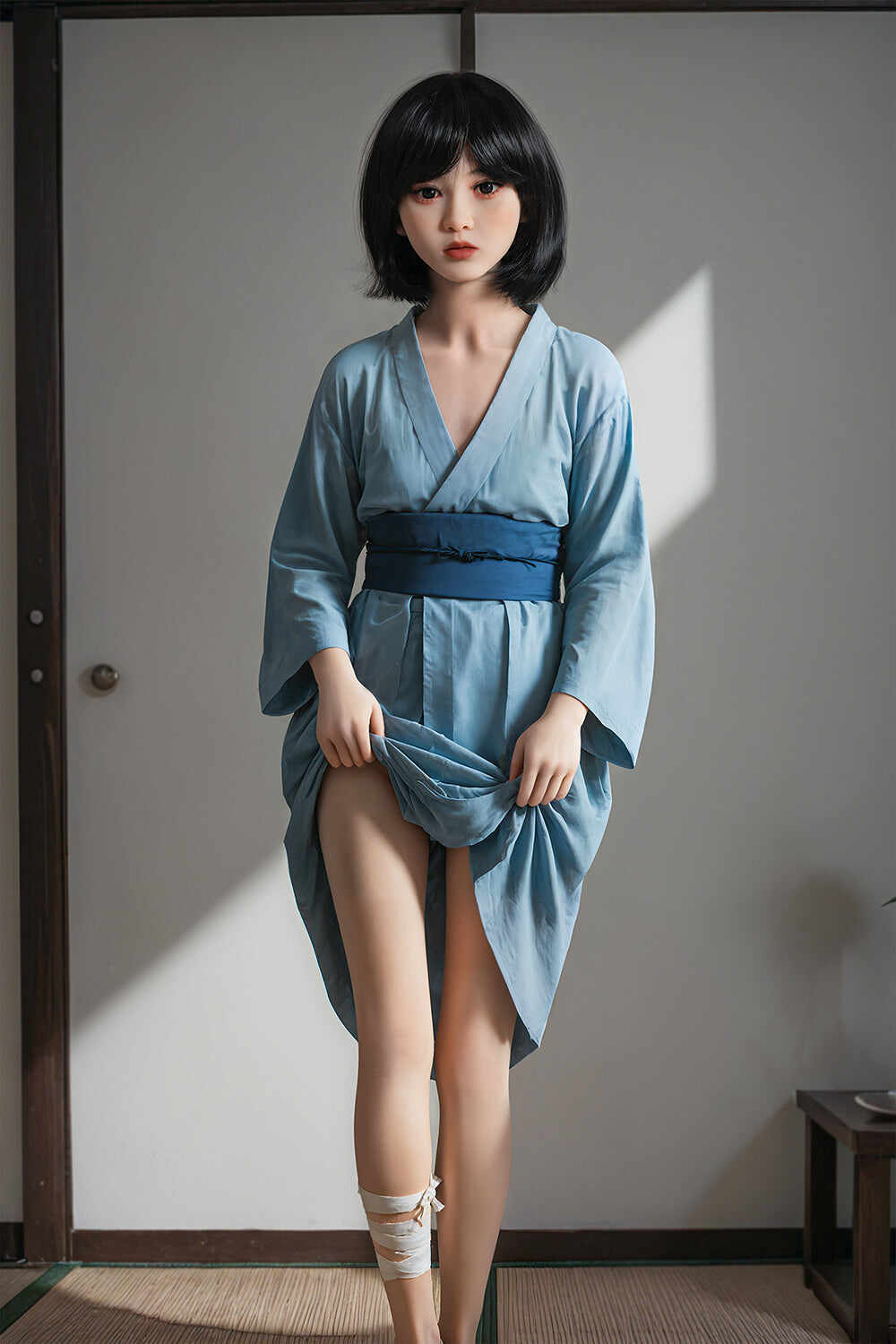 Alaska 5ft18 /158cm #211 Head TPE Full Body Lovely Girl Lightweight Flat Chest Sex Doll