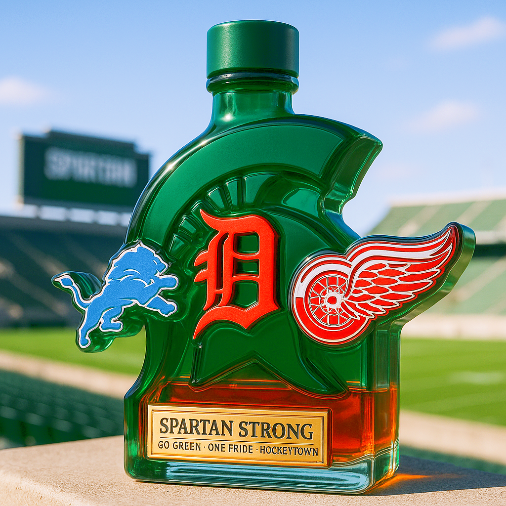 Michigan Glory Whiskey Bottle