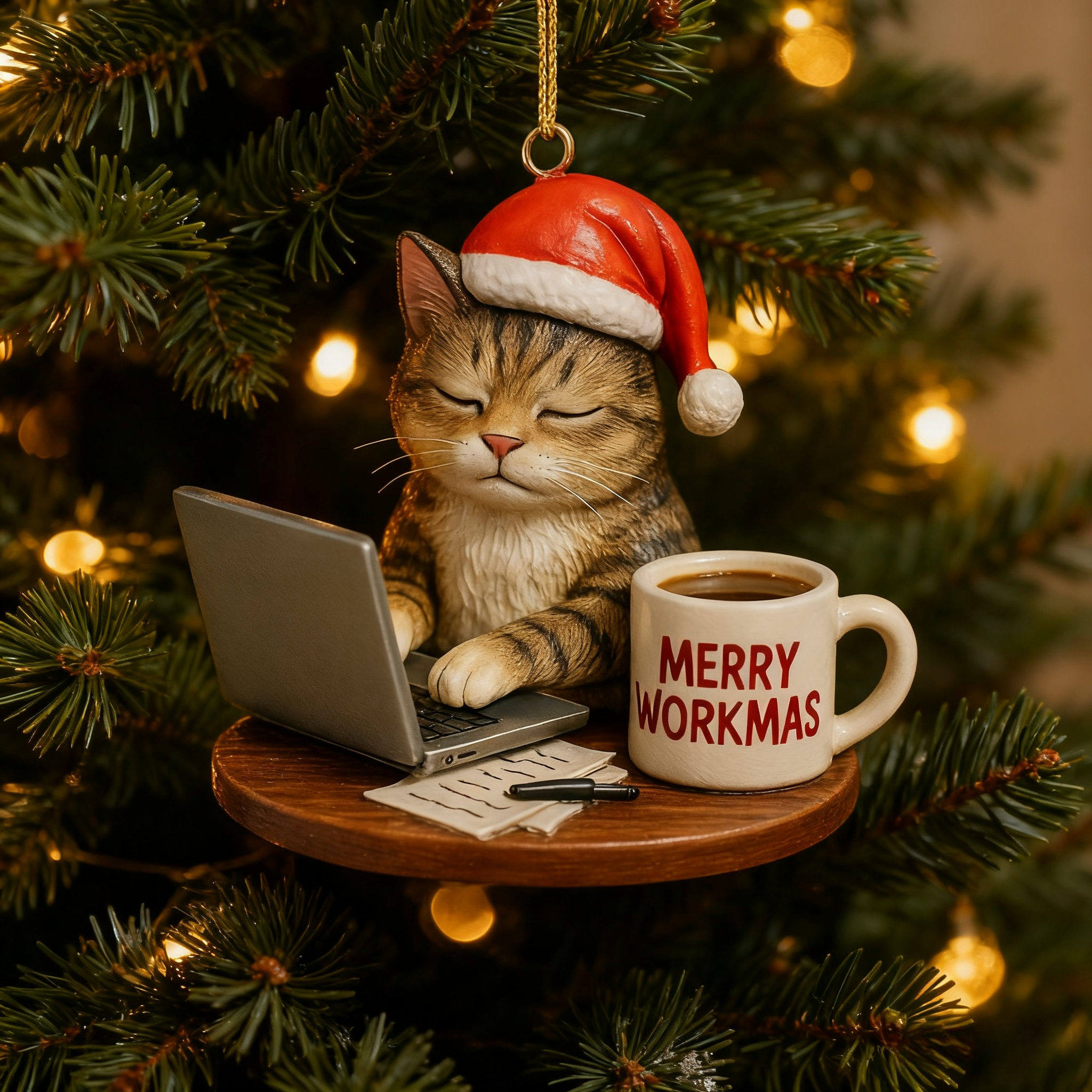 Merry Workmas Ornament