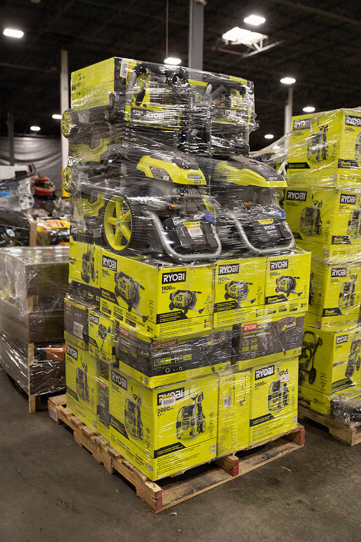 🎁2024 NEW Customer Returns Tool Pallets Online⭐Buy 7 FOOT TALL “MONSTER” PALLETS Online
