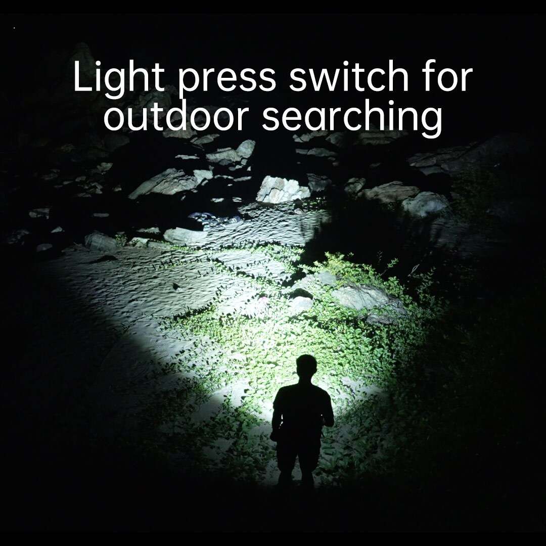 NexTool Portable LED Search Flashlight With Strap Design, Type-C Rechargeable, Water-resistant 10000mAh/120 Hours For Emergency
