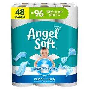 Charmin Ultra Soft Cushiony Touch Toilet Paper, 18 Family Mega Rolls = 90 Regular Rolls