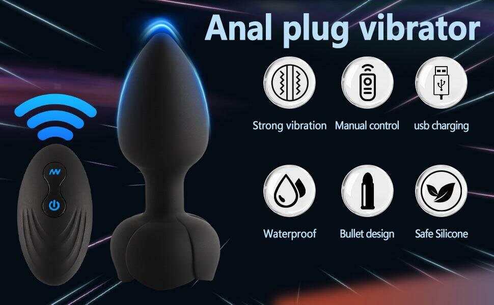 Rose-Shaped Anal Plug