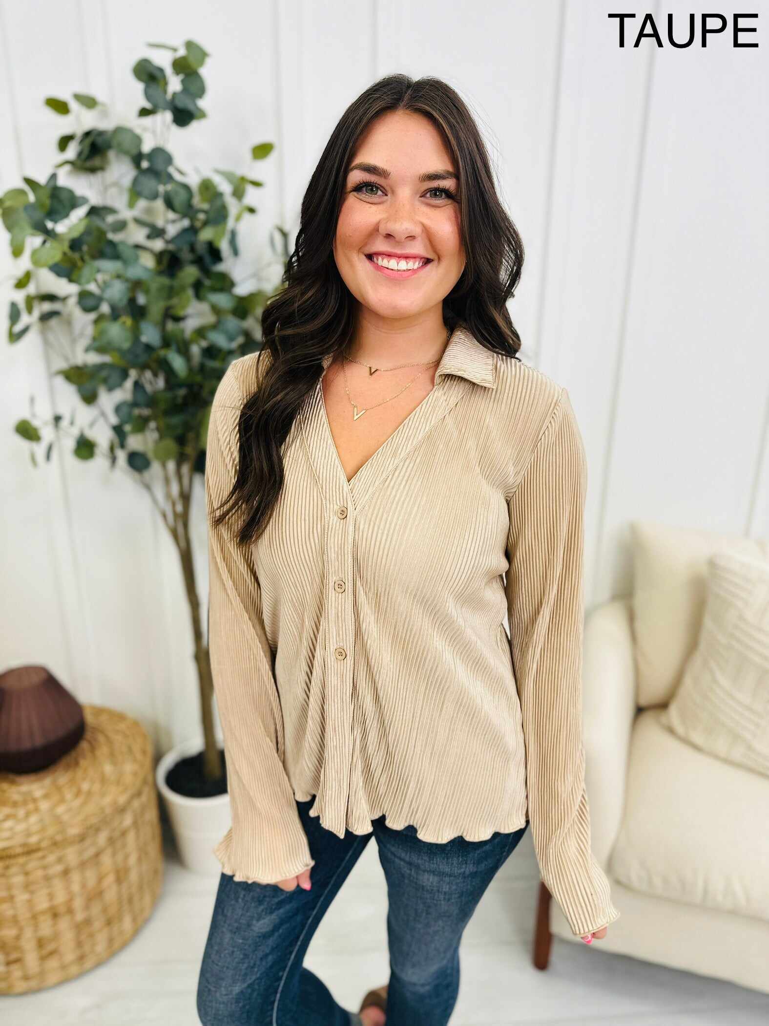 REG/CURVY Set My Heart At Ease Top- Multiple Colors!