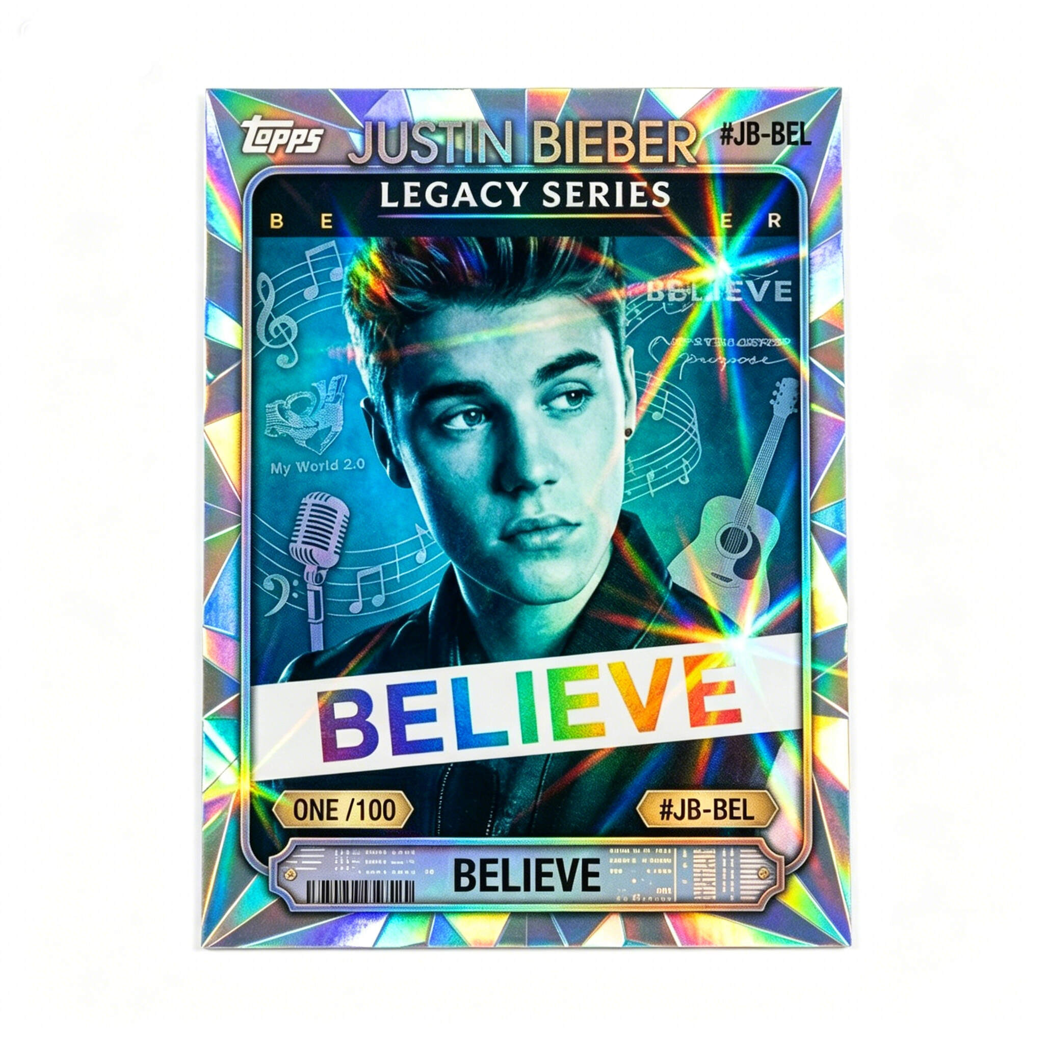 Justin Bieber Legacy Series Collector Cards – Limited Edition