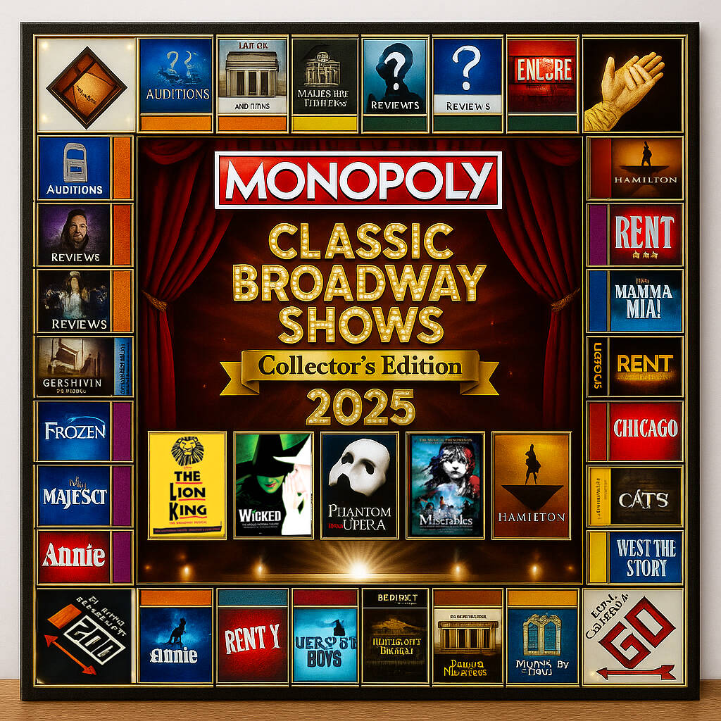 Monopoly：Classic Broadway Shows Collector’s Edition 2025