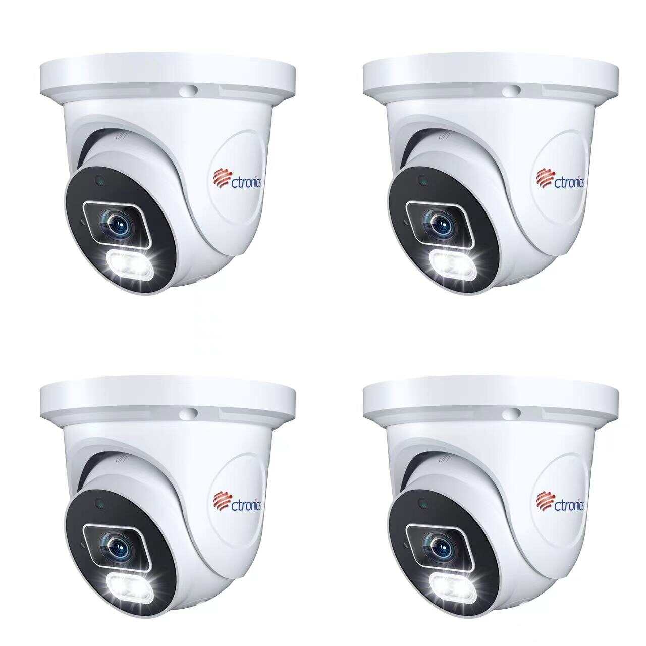 Ctronics 5MP surveillance camera outdoor WLAN, IP camera IP66，Human Detection