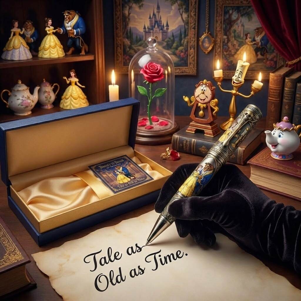 ✒️ Beauty and the Beast – 35th Anniversary Collector’s Pen