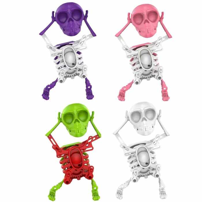 Dancing and Swinging 3D Skull Toy🎉