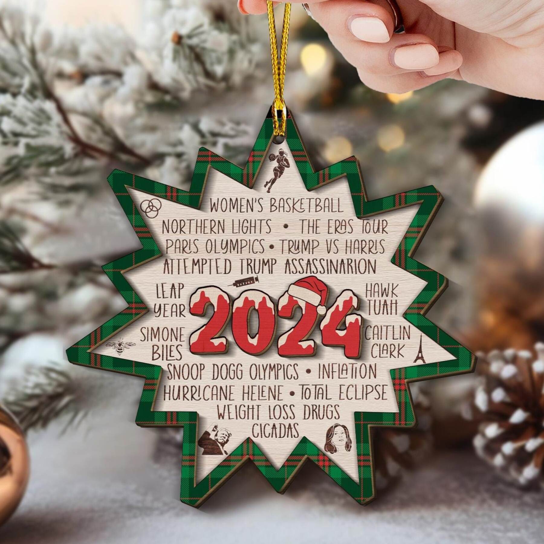 Notable Events 2024 Christmas Ornament
