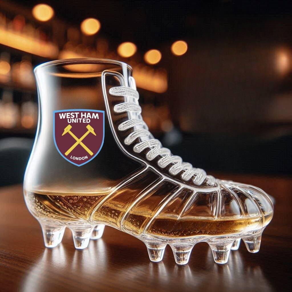 🥃👟Premier League Football Shoes Glass