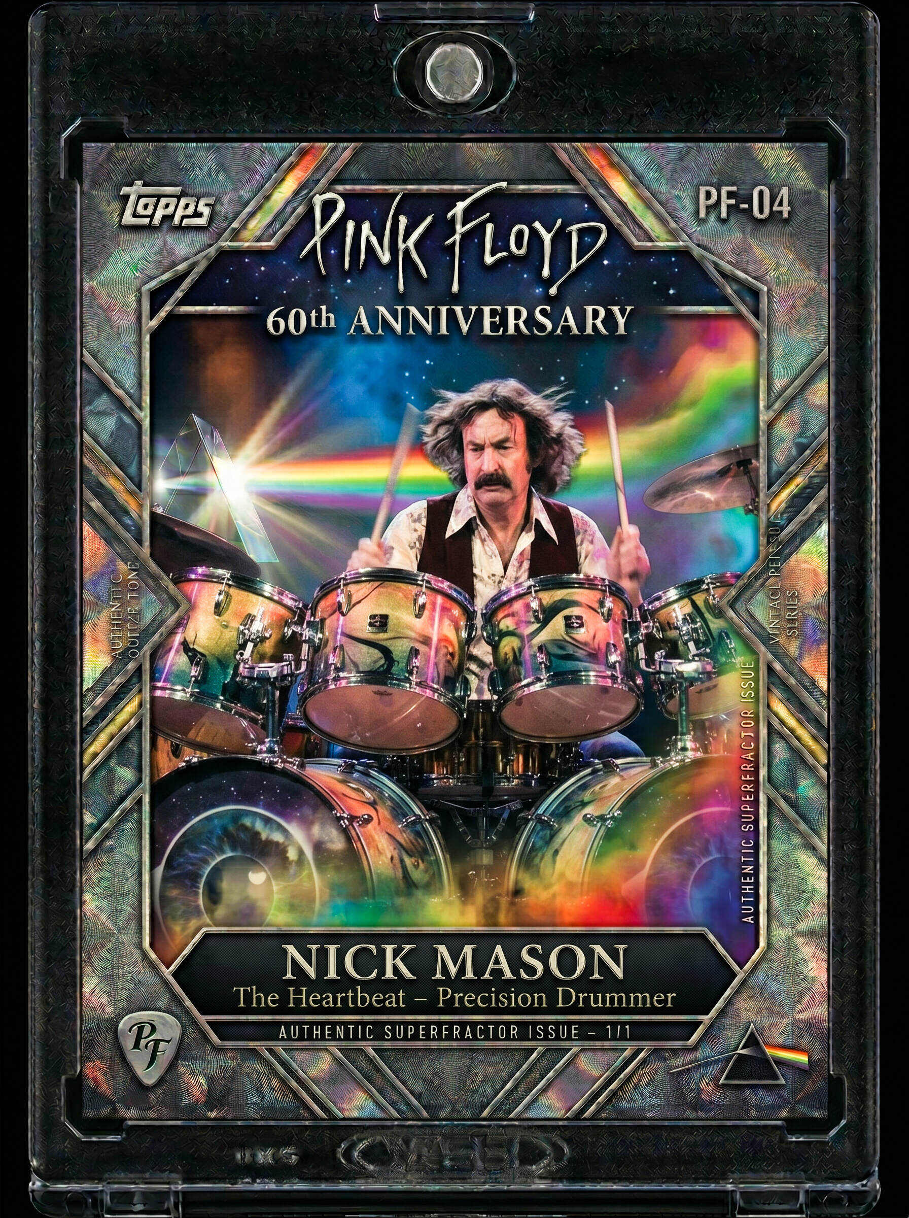 🎸 Pink Floyd 60th Anniversary Topps Limited Collectible Cards!✨
