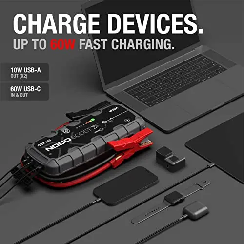 【BUY 1 RREE 1】Boost X GBX155 4250A Jump Starter for 10.0L Gasoline and 8.0L Diesel Engines