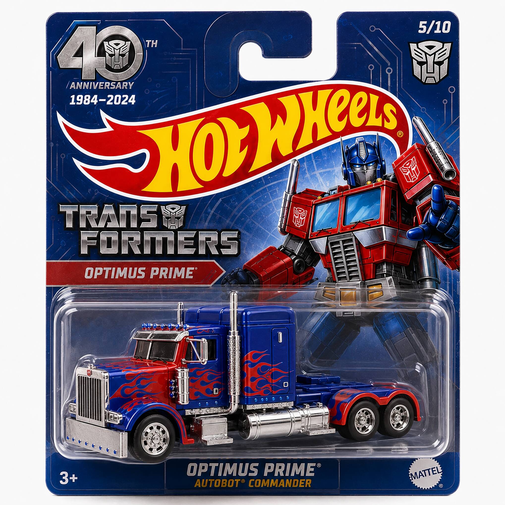Hot Wheels Transformers 40th Anniversary – Optimus Prime Semi-Truck