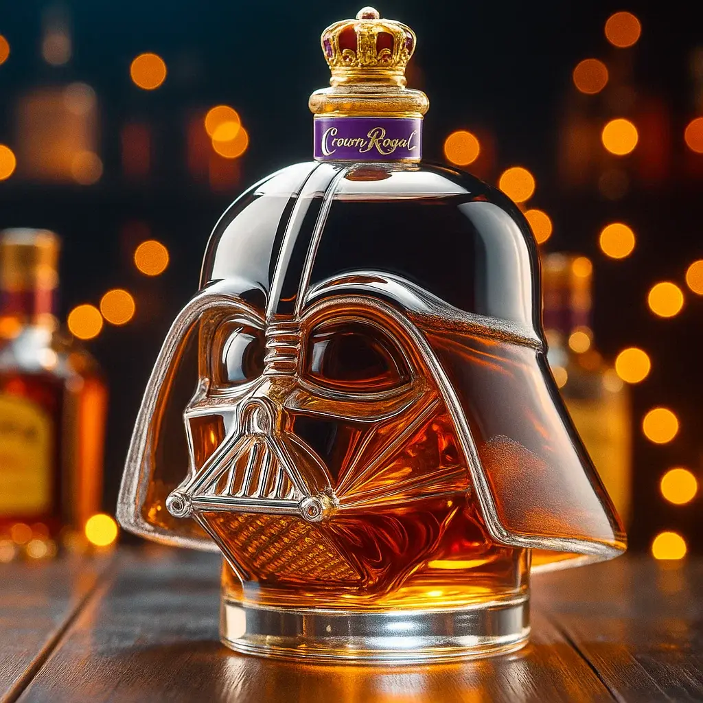 Darth Vader Helmet Whisky Bottle