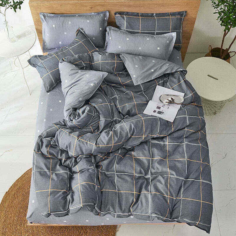 Duvet Cover Flat Bed Sheet Bedding Set