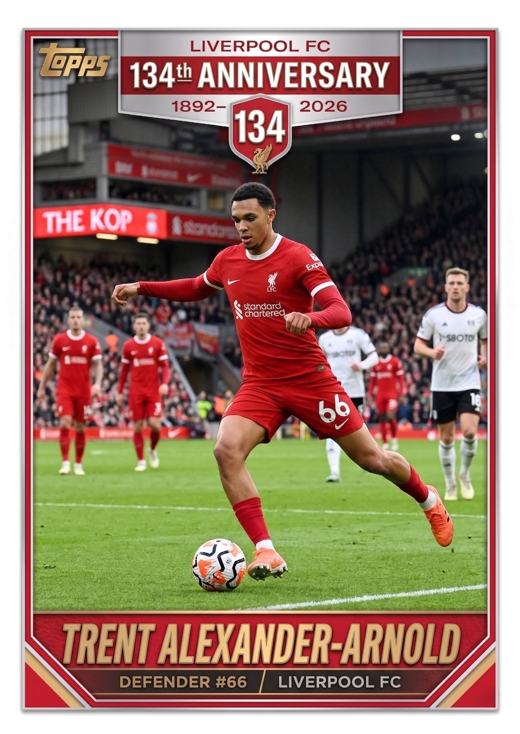Liverpool FC 134th Anniversary Legacy Collection Hobby Box