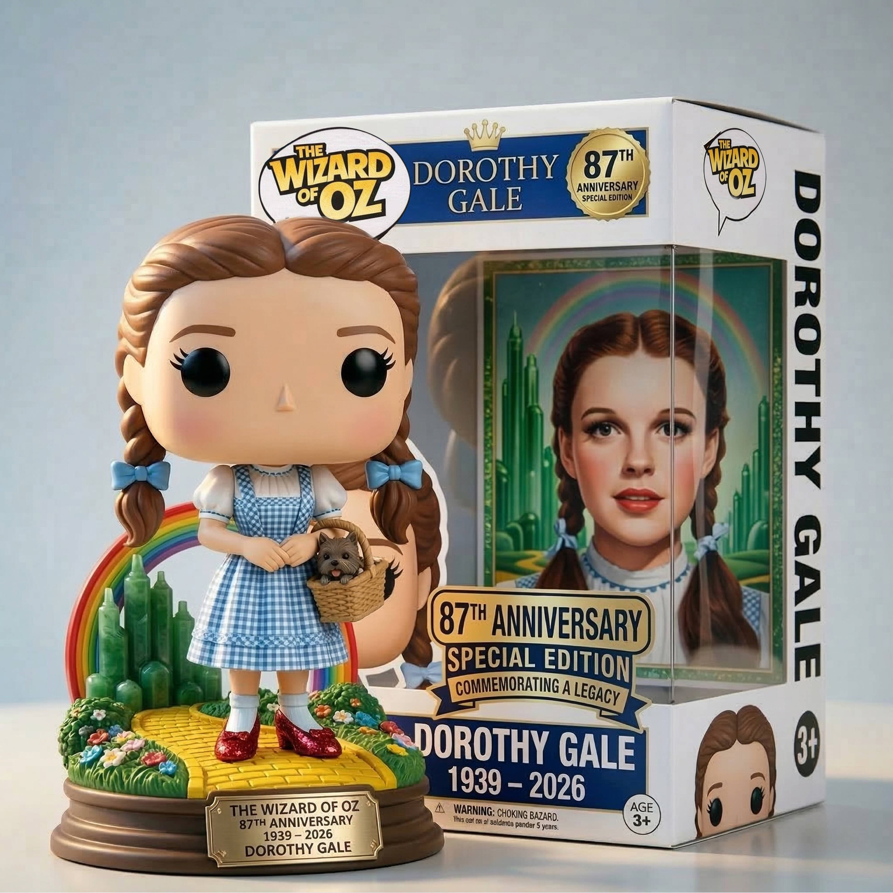 Wizard of Oz Dorothy Gale 87th Anniversary Collector Edition POP!