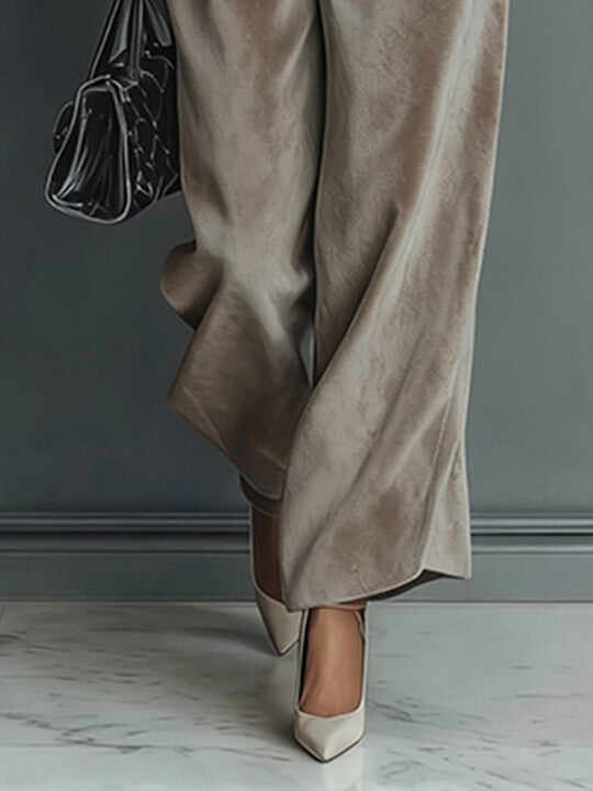 Women's turtleneck casual warm velvet suit