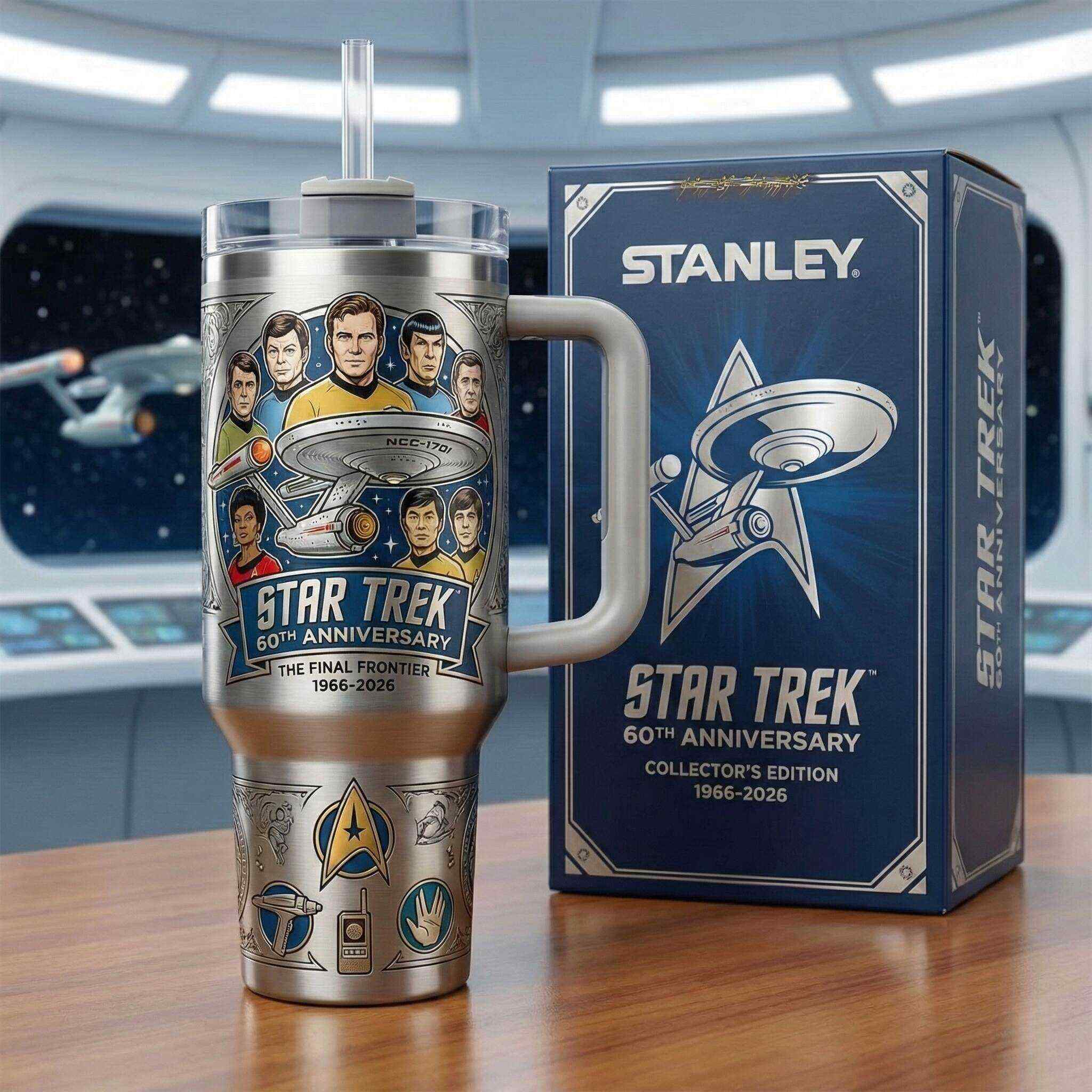 Star Trek 60th Anniversary Limited-Edition Tumbler