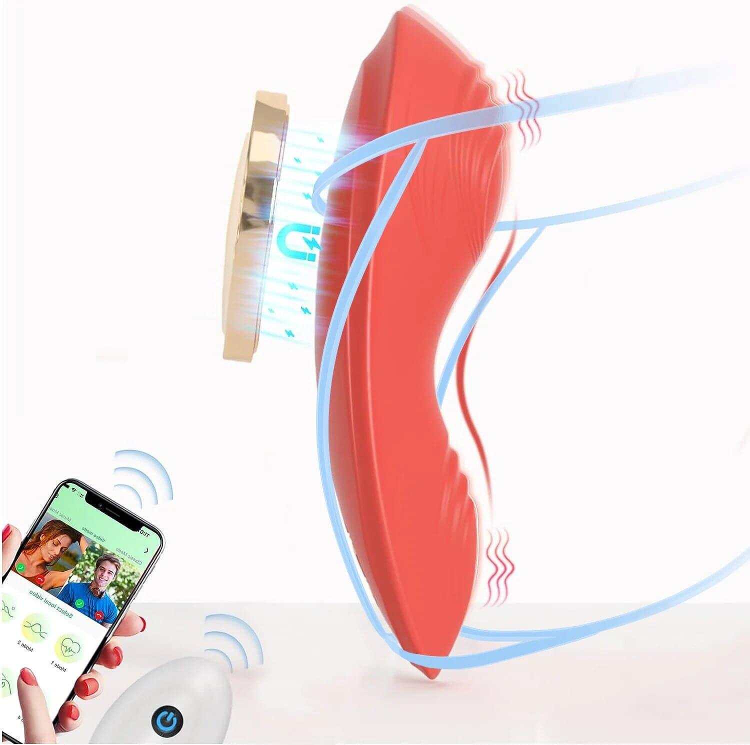PASSION PULSE ADULT Wearable Mini Vibrator with APP Control
