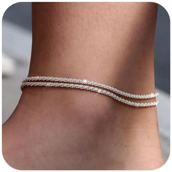 🎁Final 3 Hours: Only $16.99🎉🔥Dainty Layered Anklet For Women