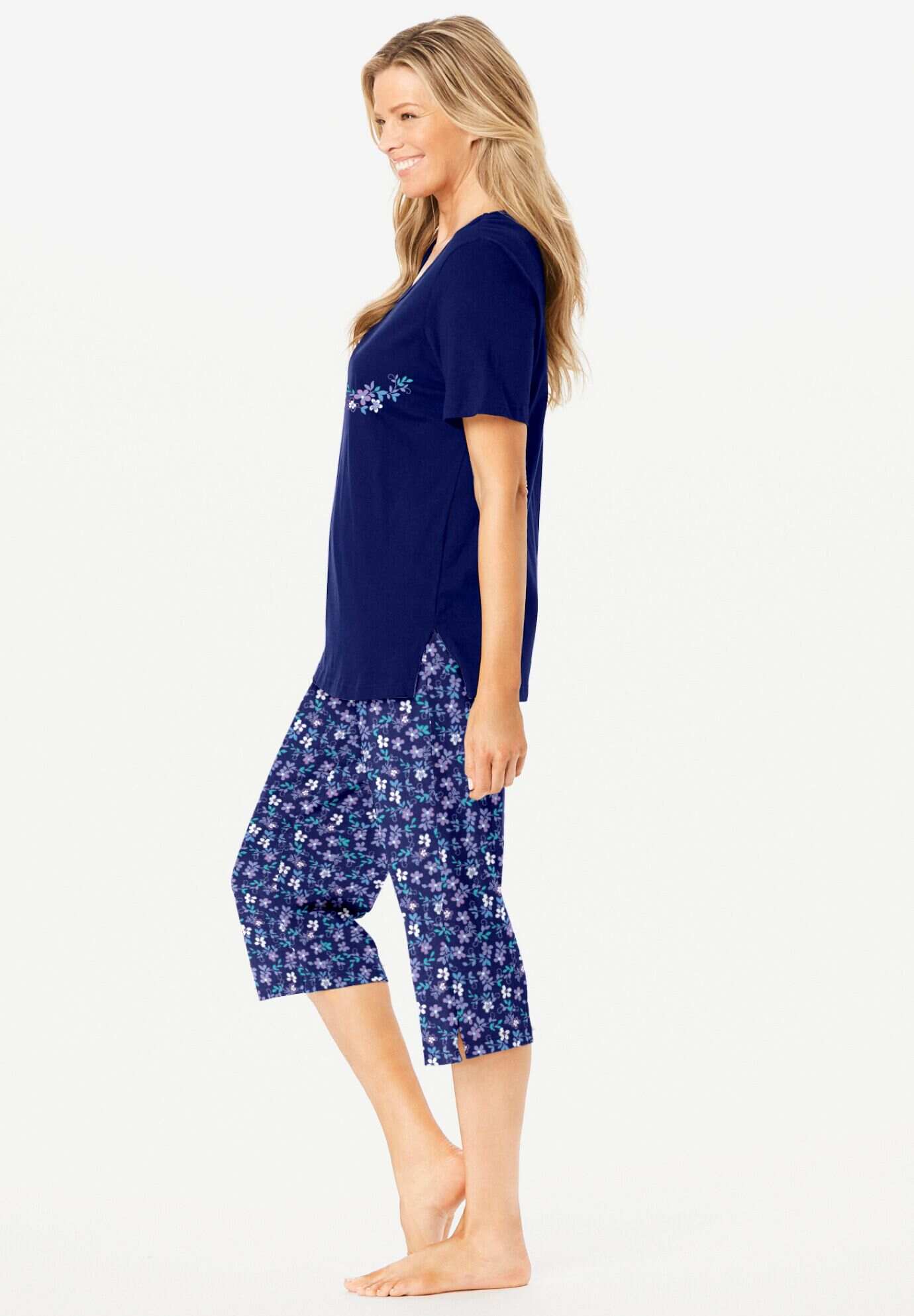 2-Piece Capri PJ Set