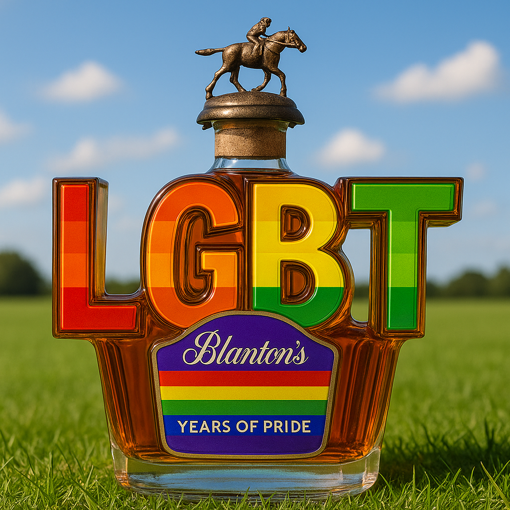 LGBT Whiskey Bottle