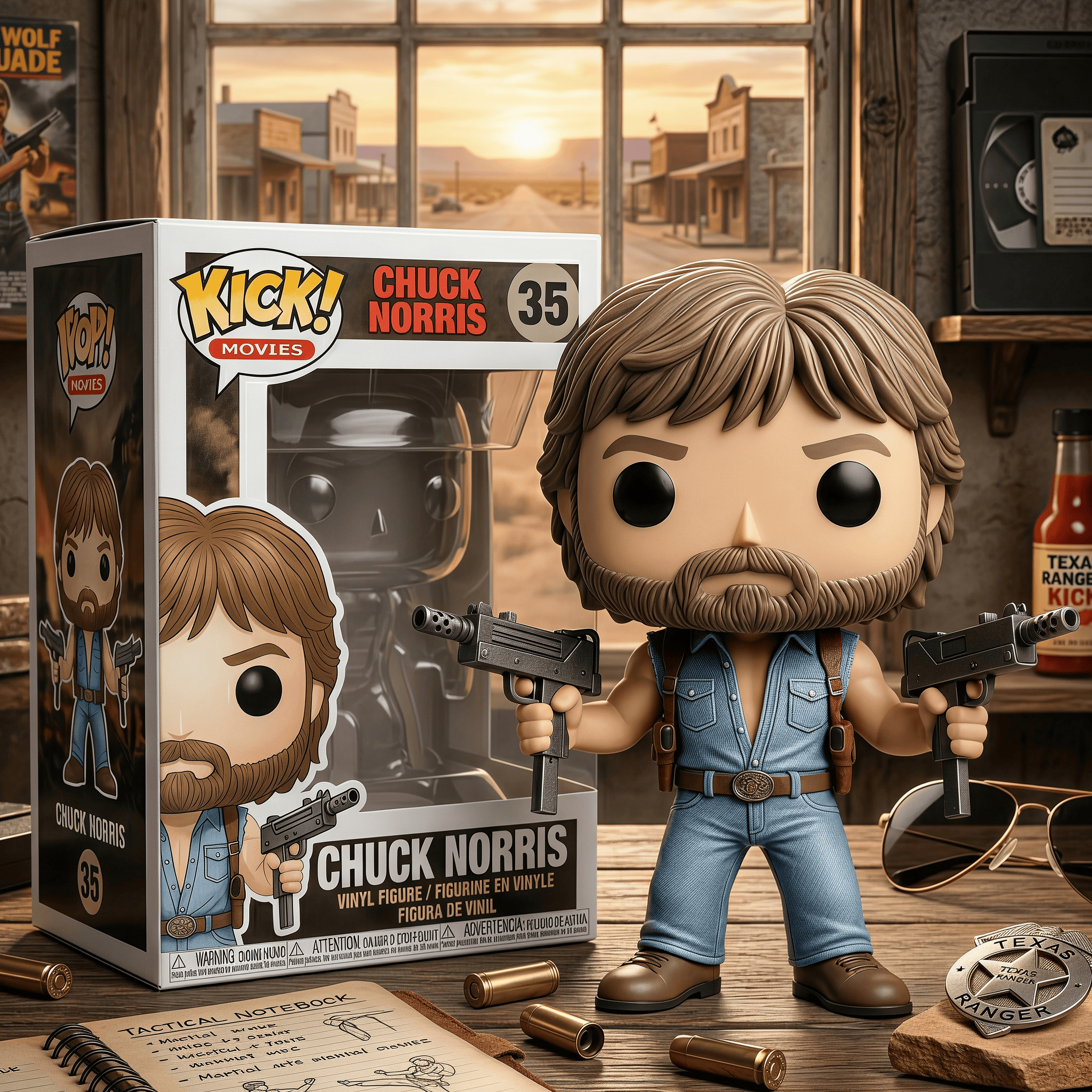 Honoring the Legend Chuck Norris: Invasion U.S.A. Pop!