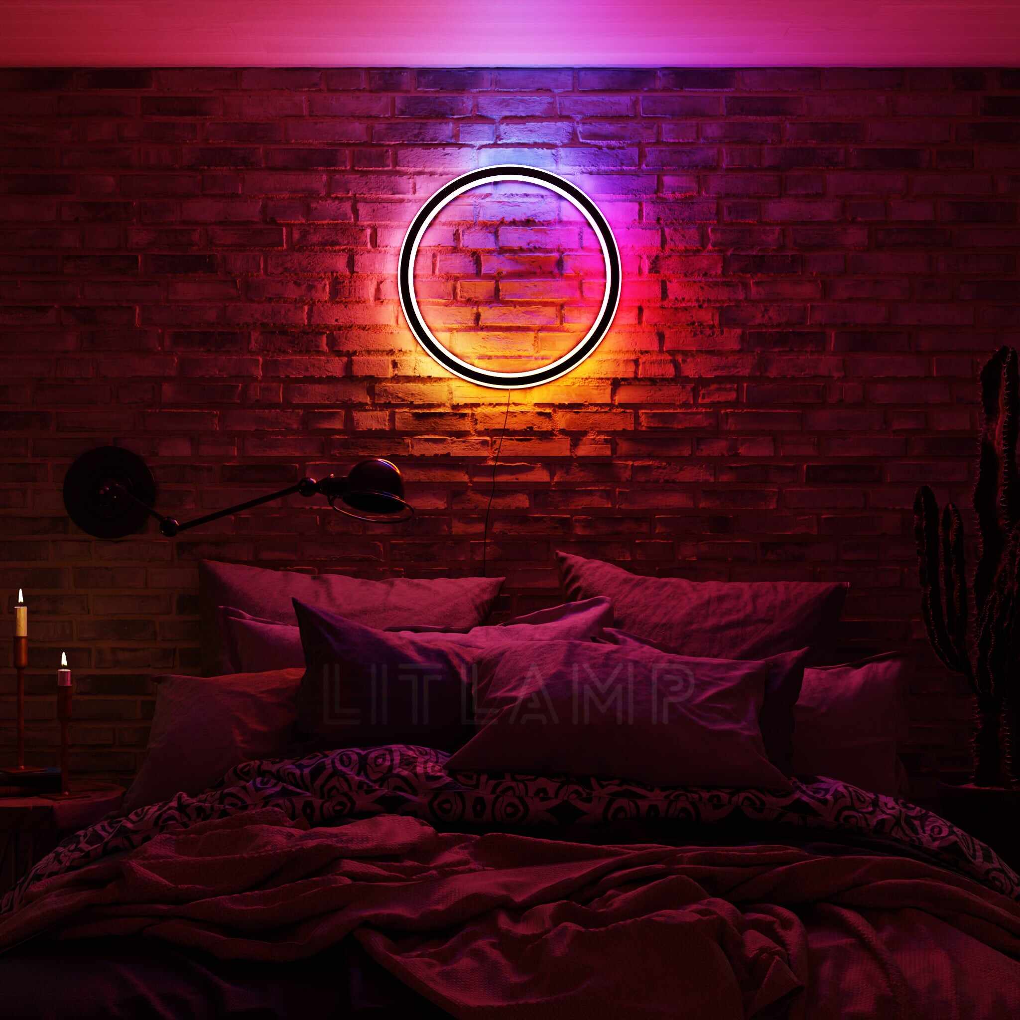 LED Color Changing Wall Lamp