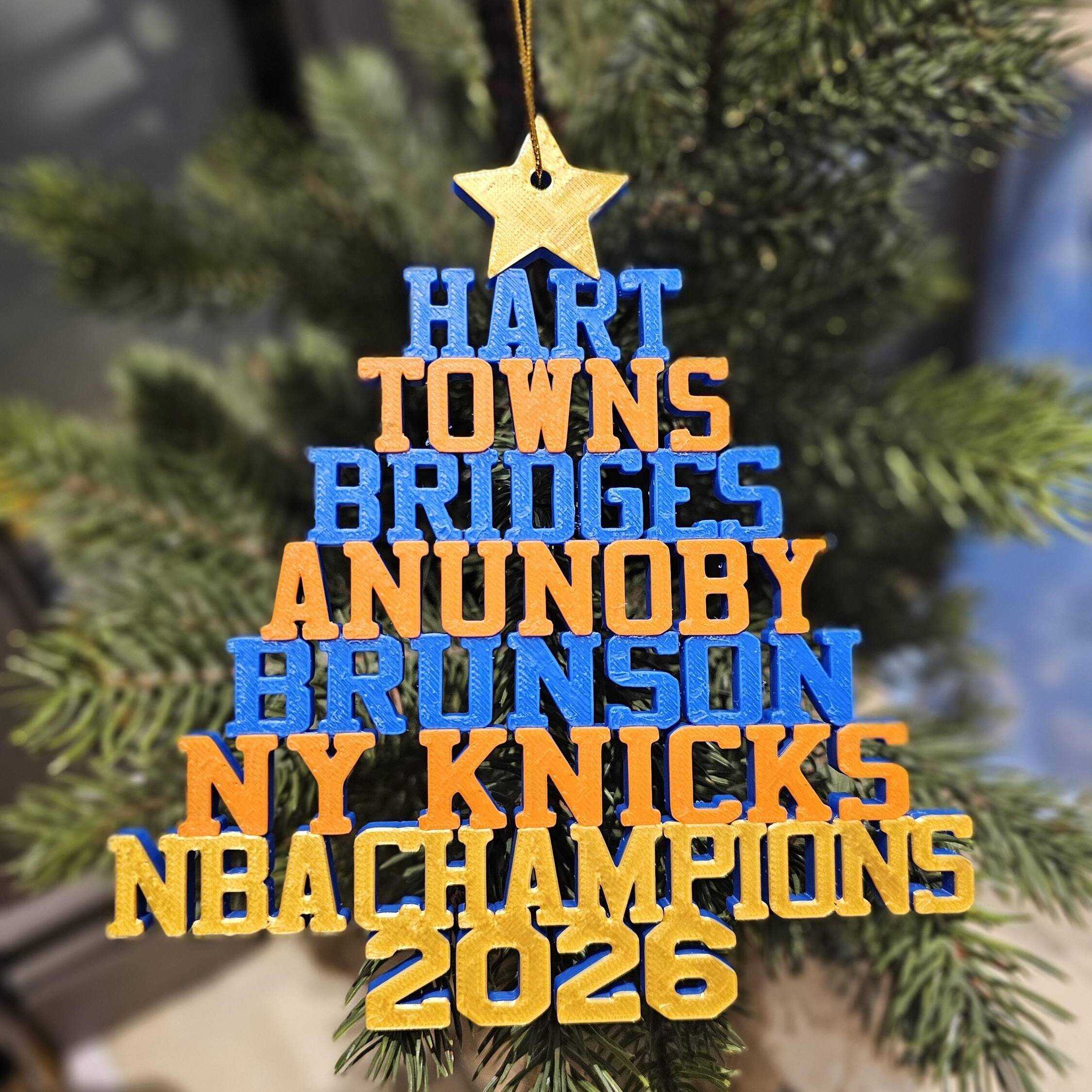 New York K Championship 2026 Ornament