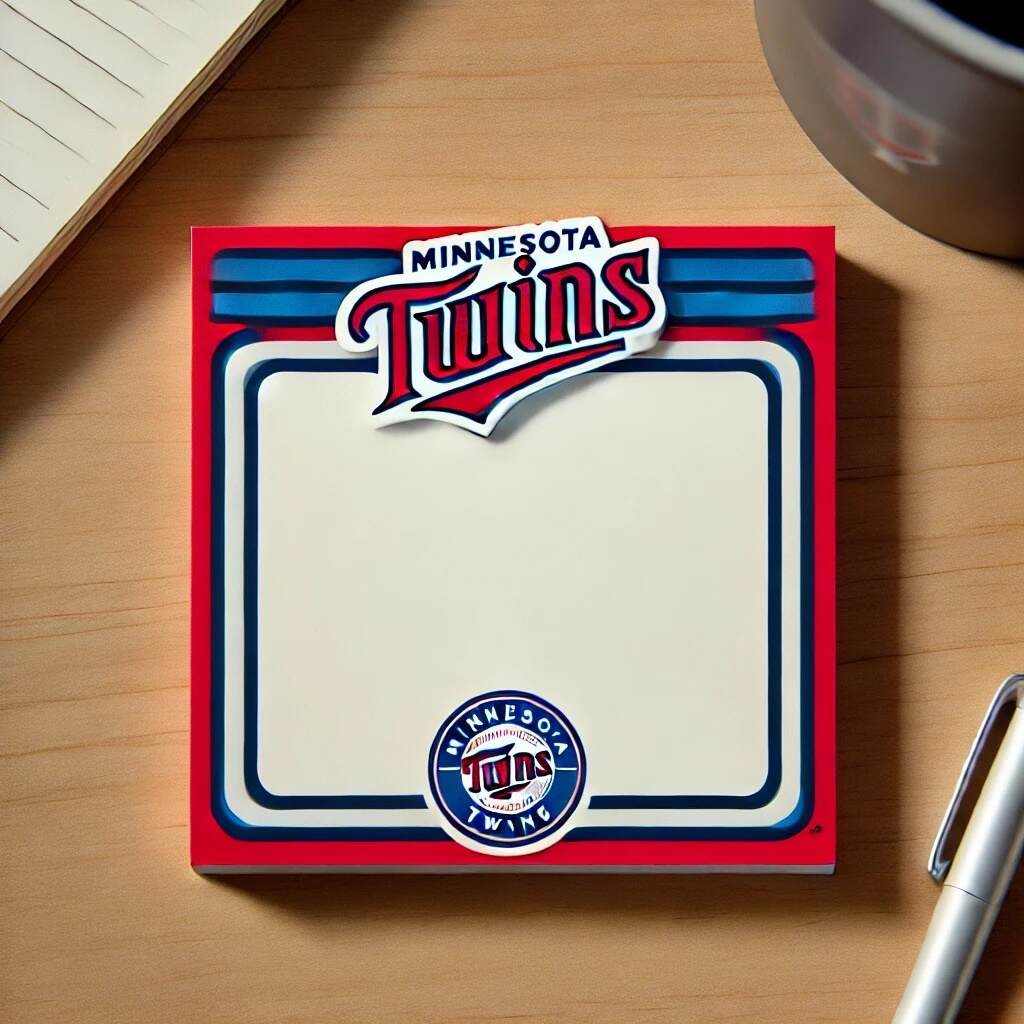 Baseball Team Sticky Notes