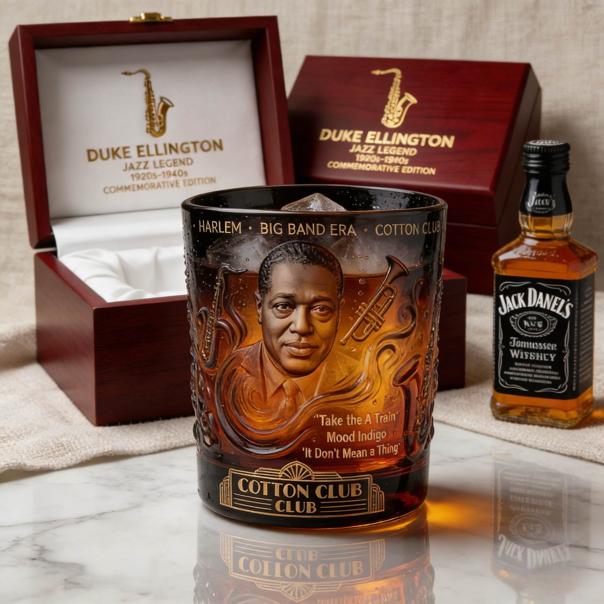 Duke Ellington – Jazz Legend Collector Glass