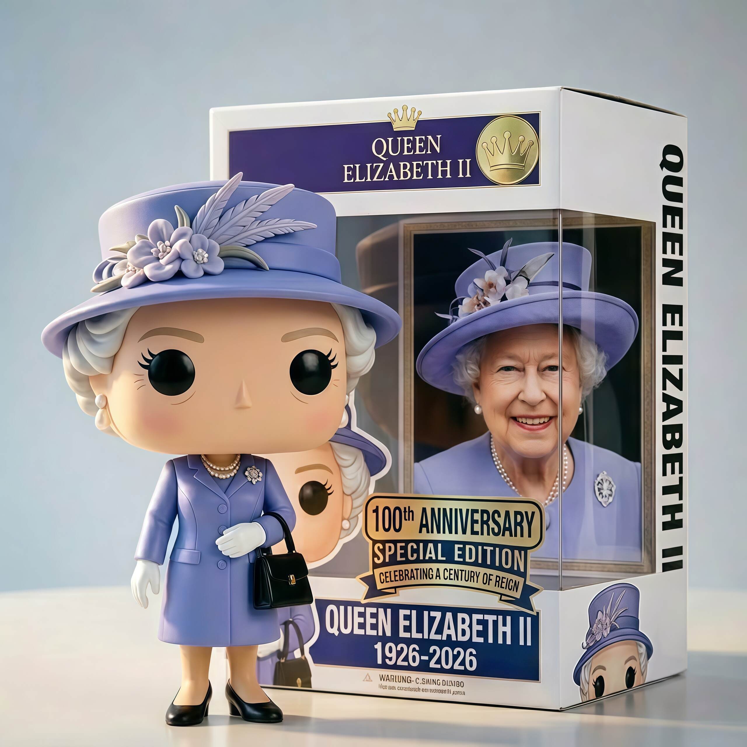 Queen Elizabeth II – 100th Anniversary Commemorative POP! Figure