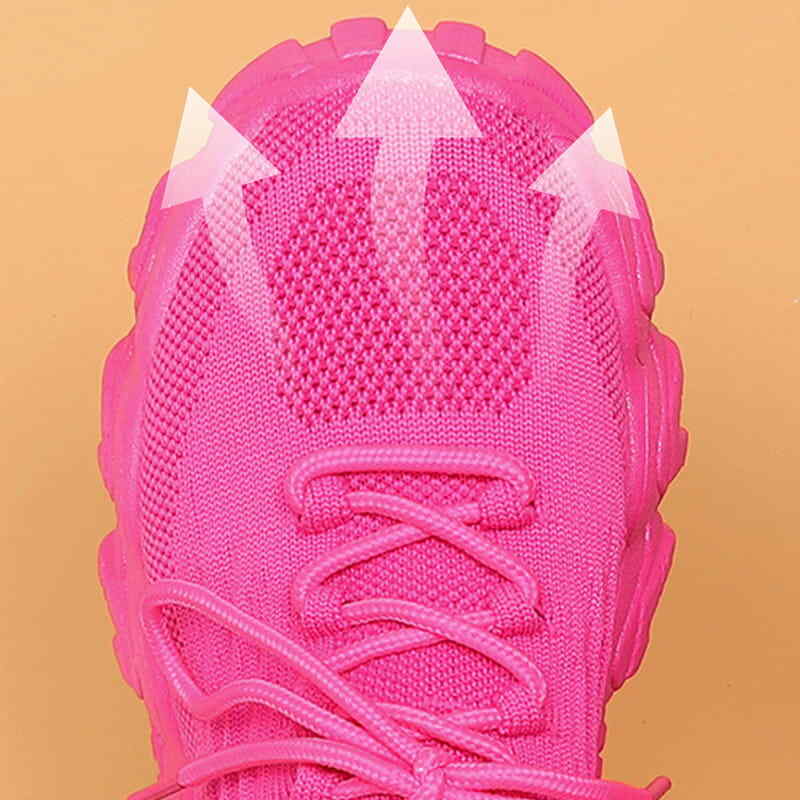 💕Women's Woven Mesh Lace-Up Fashion Sneakers