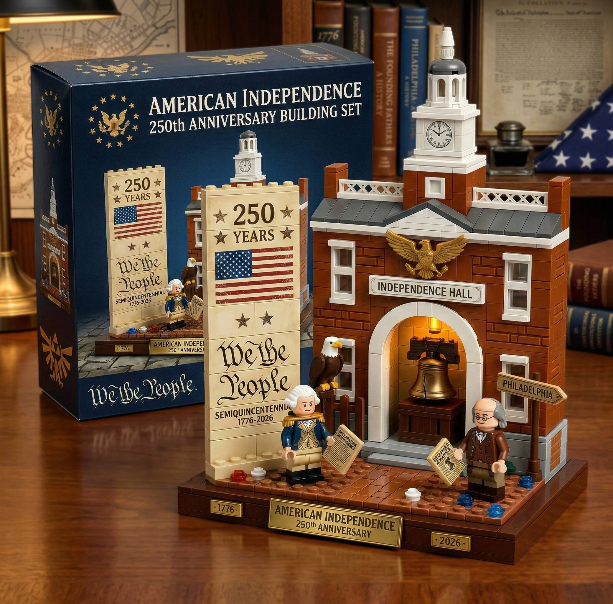 American Independence 250th Anniversary Building Set