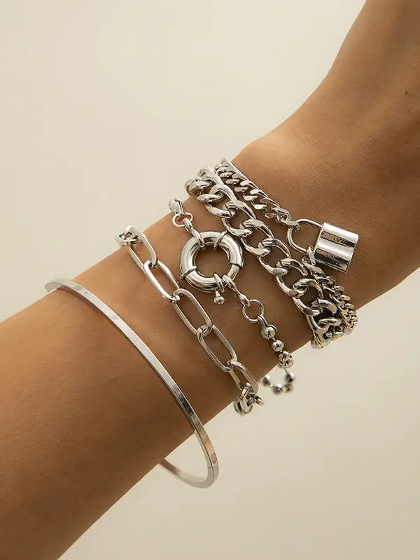 Cool Hip-Hop Chains Bracelet