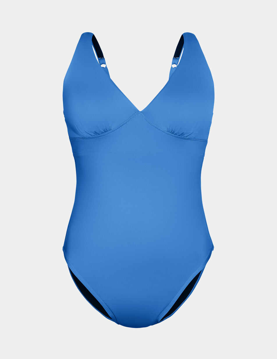Leakproof Deep V One Piece Swimsuit