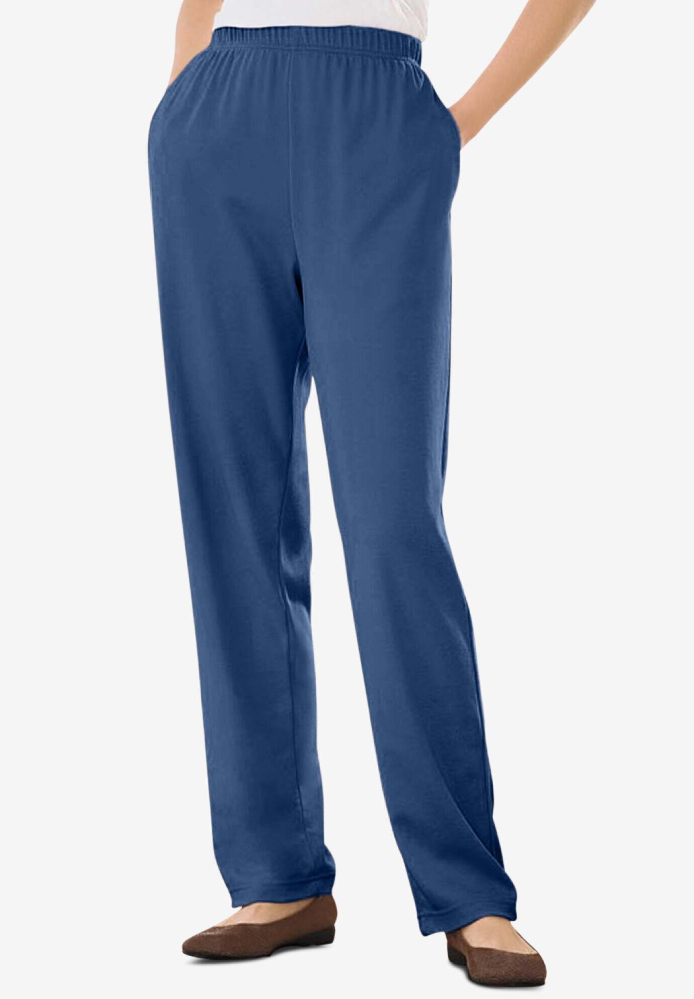 7-Day Knit Straight Leg Pant