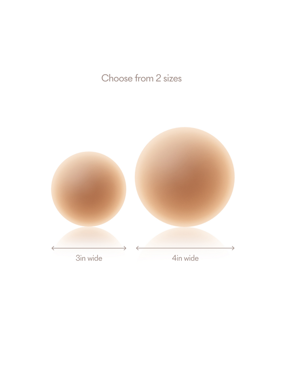 No-Show Adhesive Reusable Nipple Covers