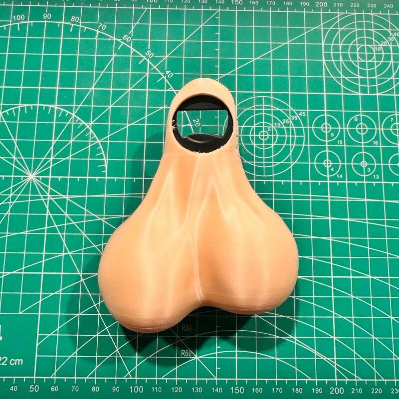 Funny Bottle Opener Testicle