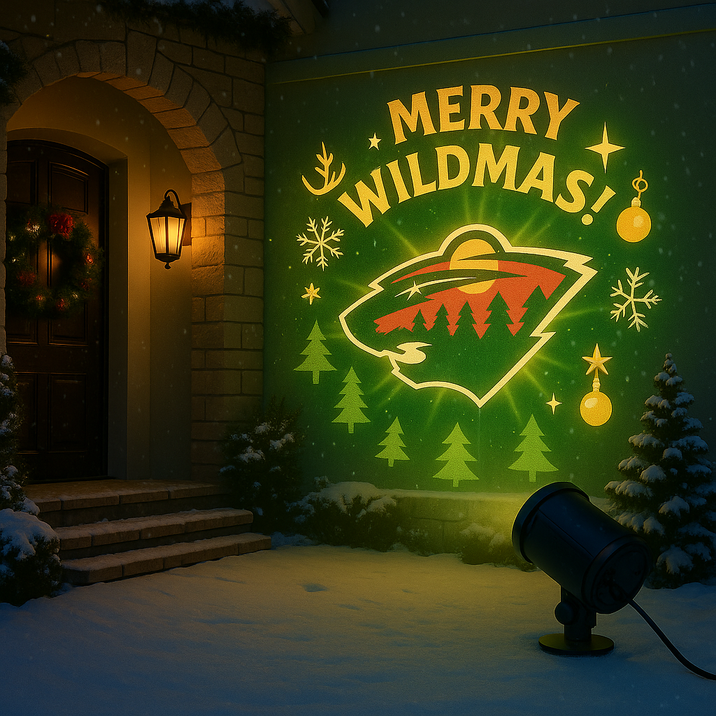 🎄🏒 Official NHL Christmas Projection Light ✨