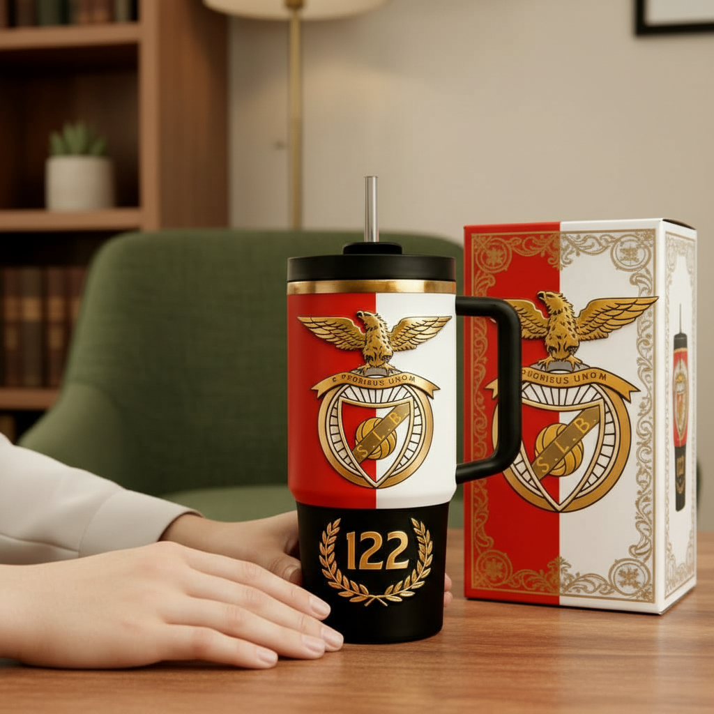 SL Benfica 122nd Anniversary Limited Edition Tumbler 🦅⚽️
