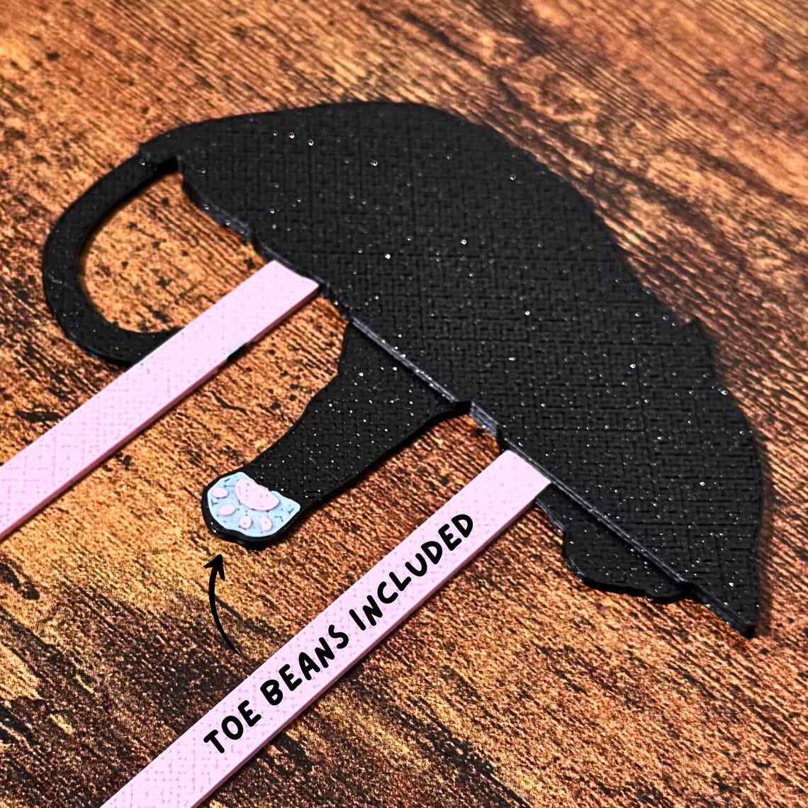 Adorable Tuxedo Cat Bookmark