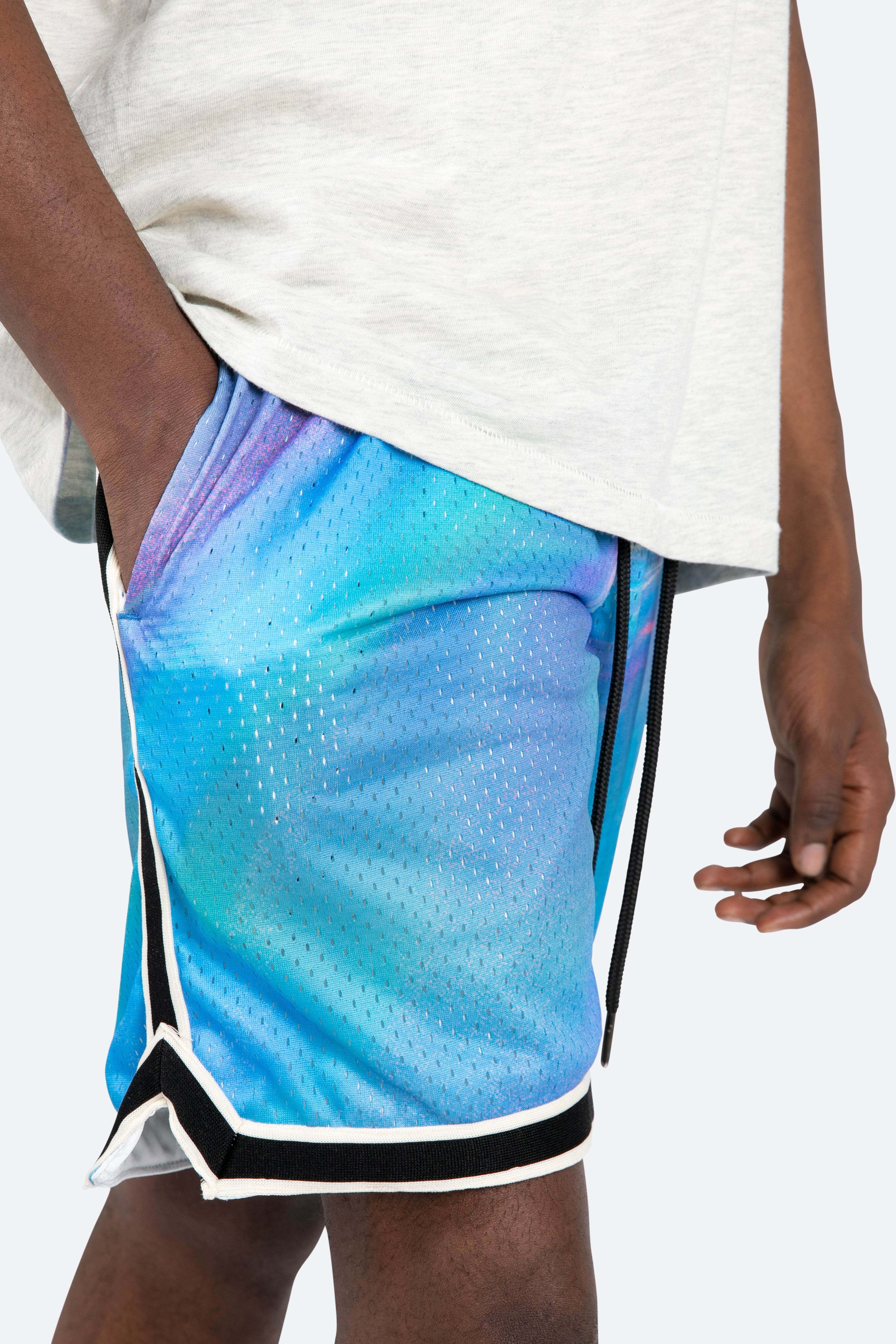 Digital Basketball Shorts - Blue